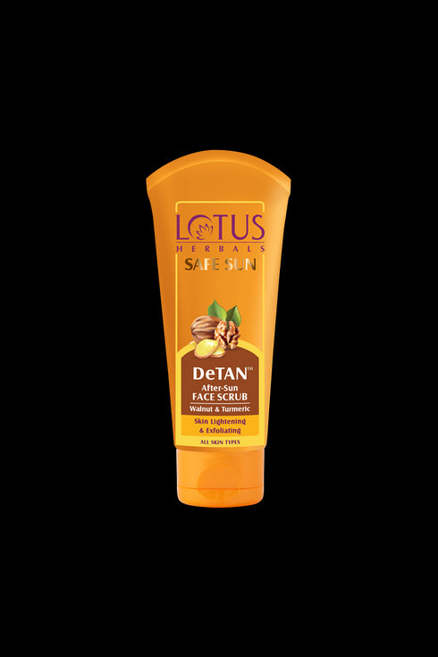 Lotus Safe Sun Detan After Sun Face Scrub